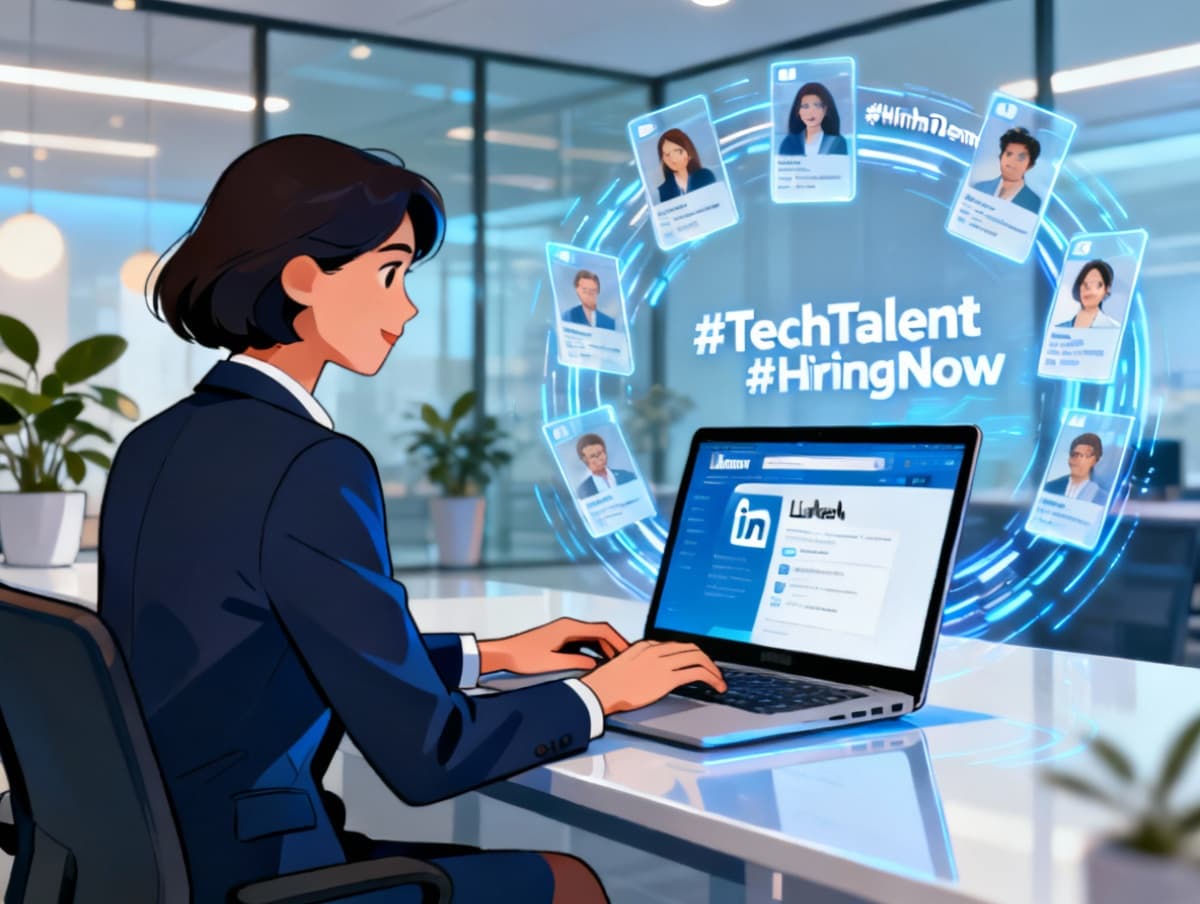 Cover for The Ultimate Guide to the Best LinkedIn Hiring Hashtags